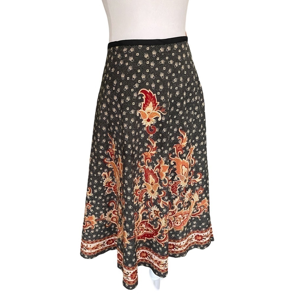 Emma James Paisley Skirt Size 6P